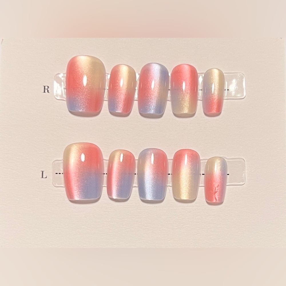 Rainbow Nail Art（XS）